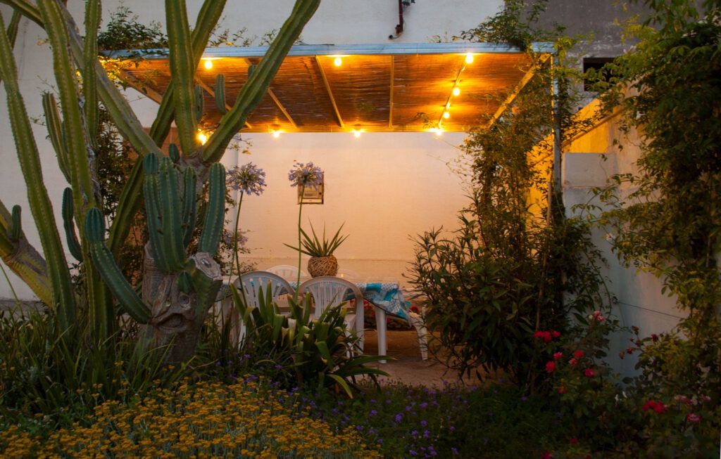 Pergolato dell'Appartamento 1 – Masseria Pittuini